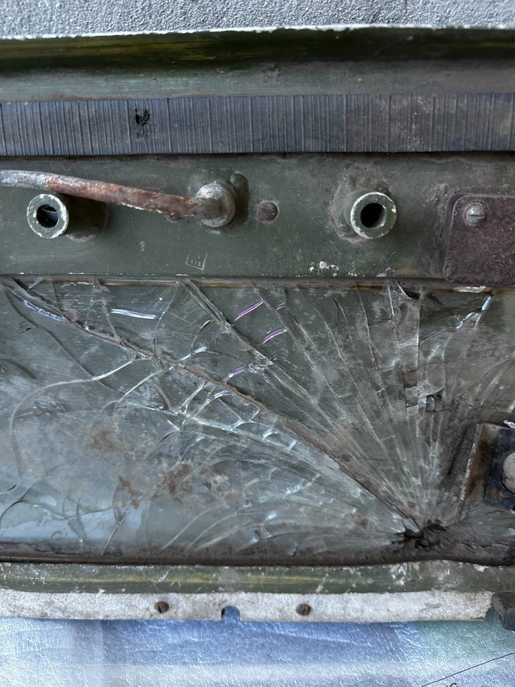 Tank T-72 window from the hardware