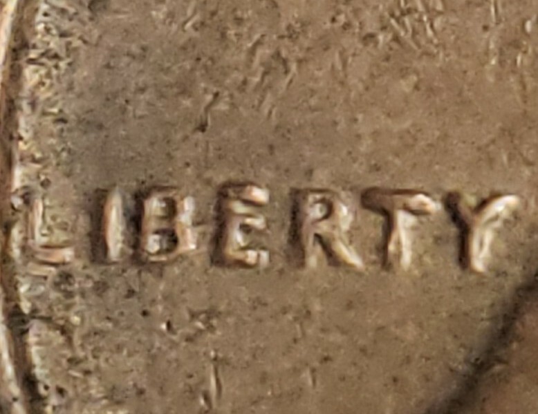 US. Cent 1973 "D" With Errors Gap "L & I" And Offset E
