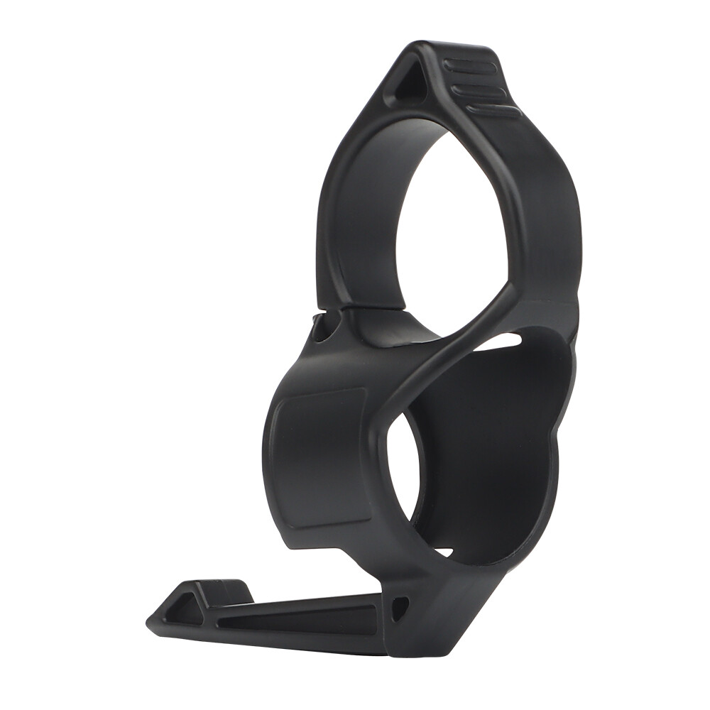 Tactical Flashlight Ring Portable Flashlight Holder with Clip for 1'' Flashlight