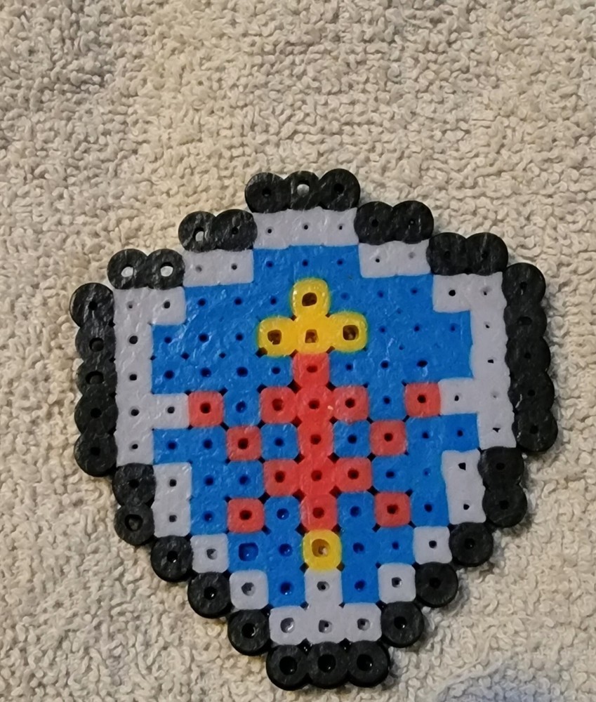 Hylian Shield Perler Beads