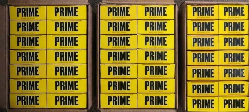 36 Boxes Prime Hydration Lemonade  Drink Mix -6 Packets Per Box BB 01/26
