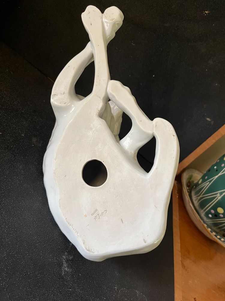 Herend White Swiss German Shepherd Dog