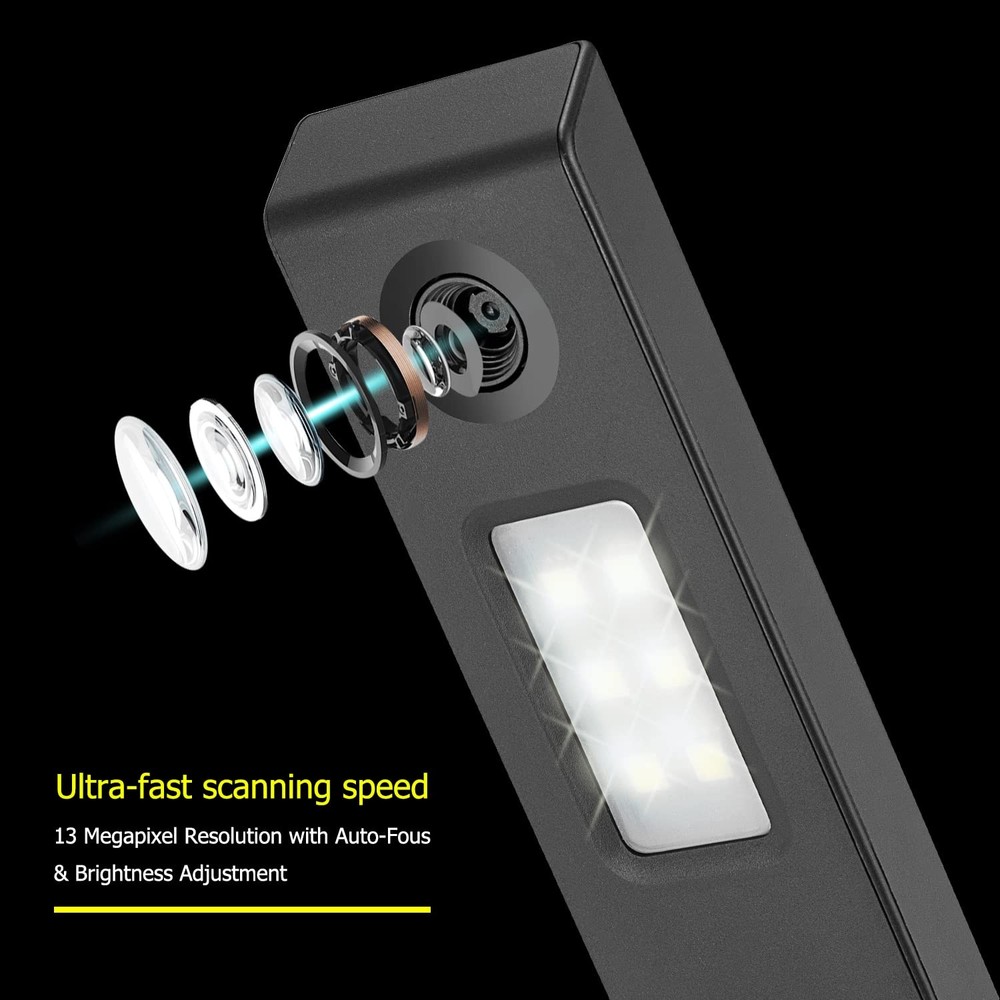 13MP Book Document for Teachers, Multi-Language OCR Recognition by AI Technol...