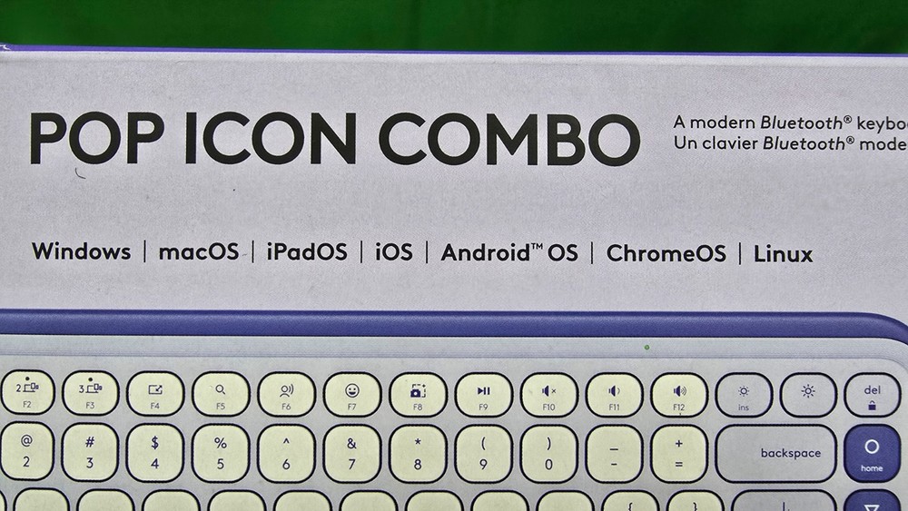 Logitech POP ICON Combo, Bluetooth Keyboard and Mouse Combo NEW (E2)
