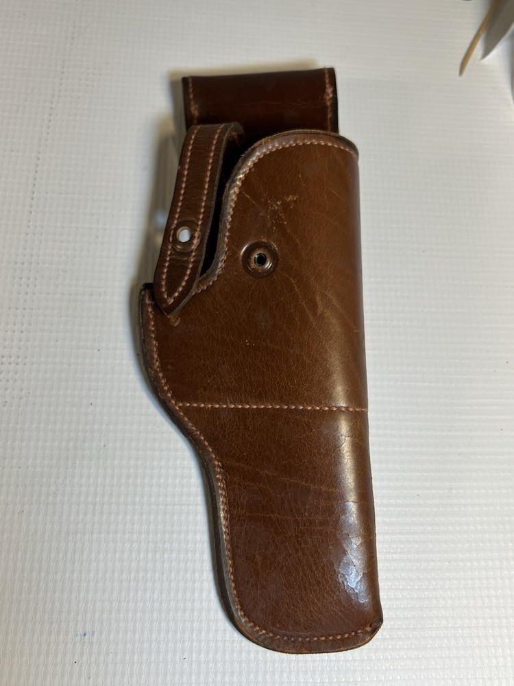 Original WWII US Army General Officer Belt & Holster Set Hickok Eagle Buckle