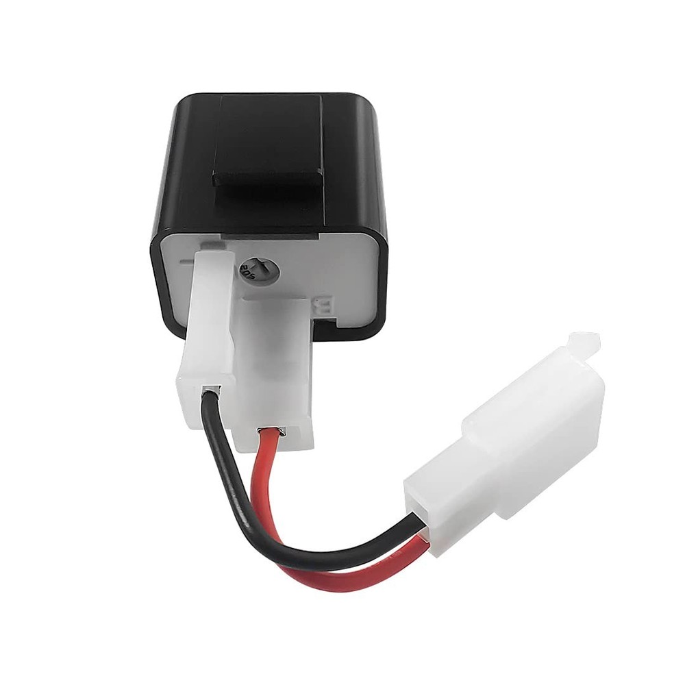 Adjustable 2-Pin Electronic LED Flasher Relay for Motorcycles Fix Turn...