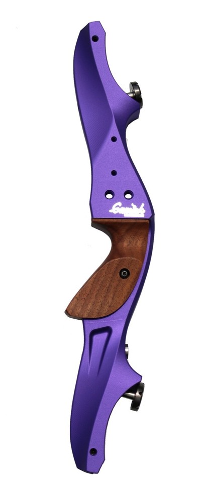 Samick 17" Machined CNC Discovery Riser / Deep Purple / Right Hand