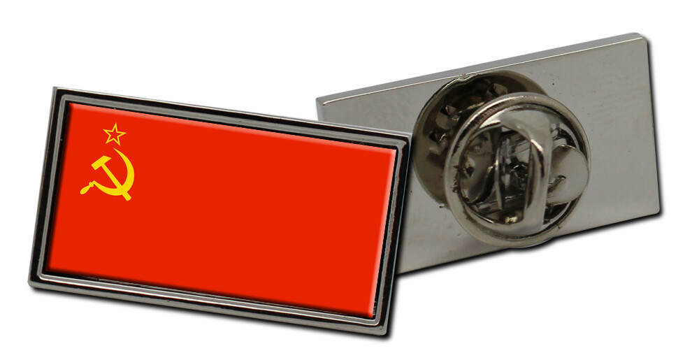 Soviet Union USSR Flag Lapel Pin Badge