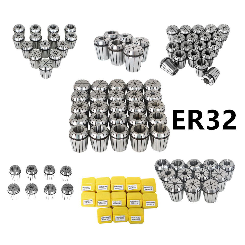 ER32 Collet Set Precision Spring Collet Set for CNC Engraving Milling New