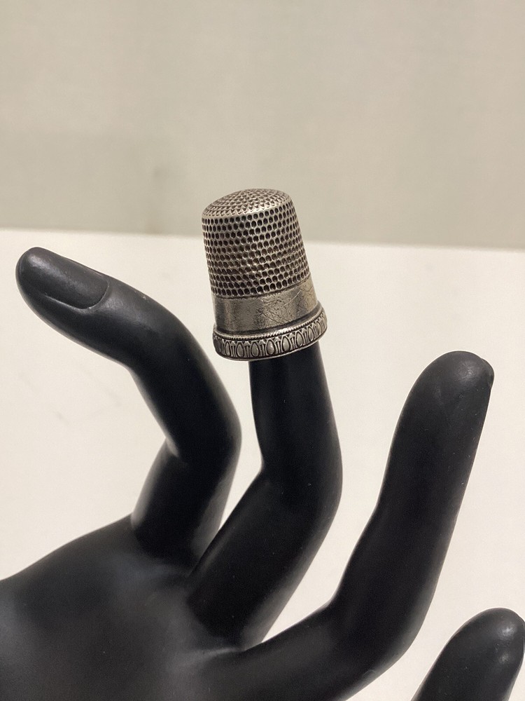 Vintage Sterling Silver Thimbles