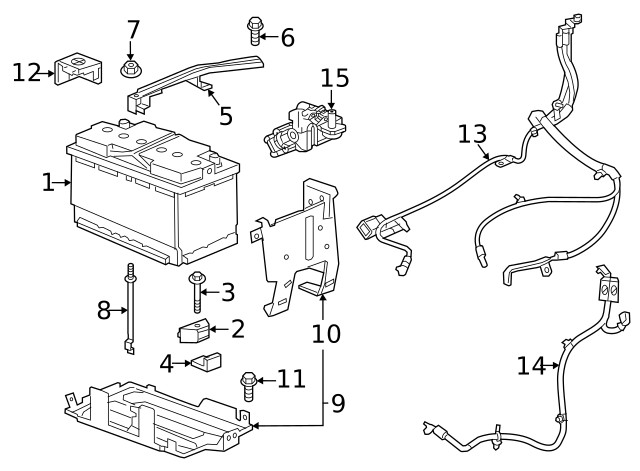 Genuine GM Multi-Purpose Bracket 25844065