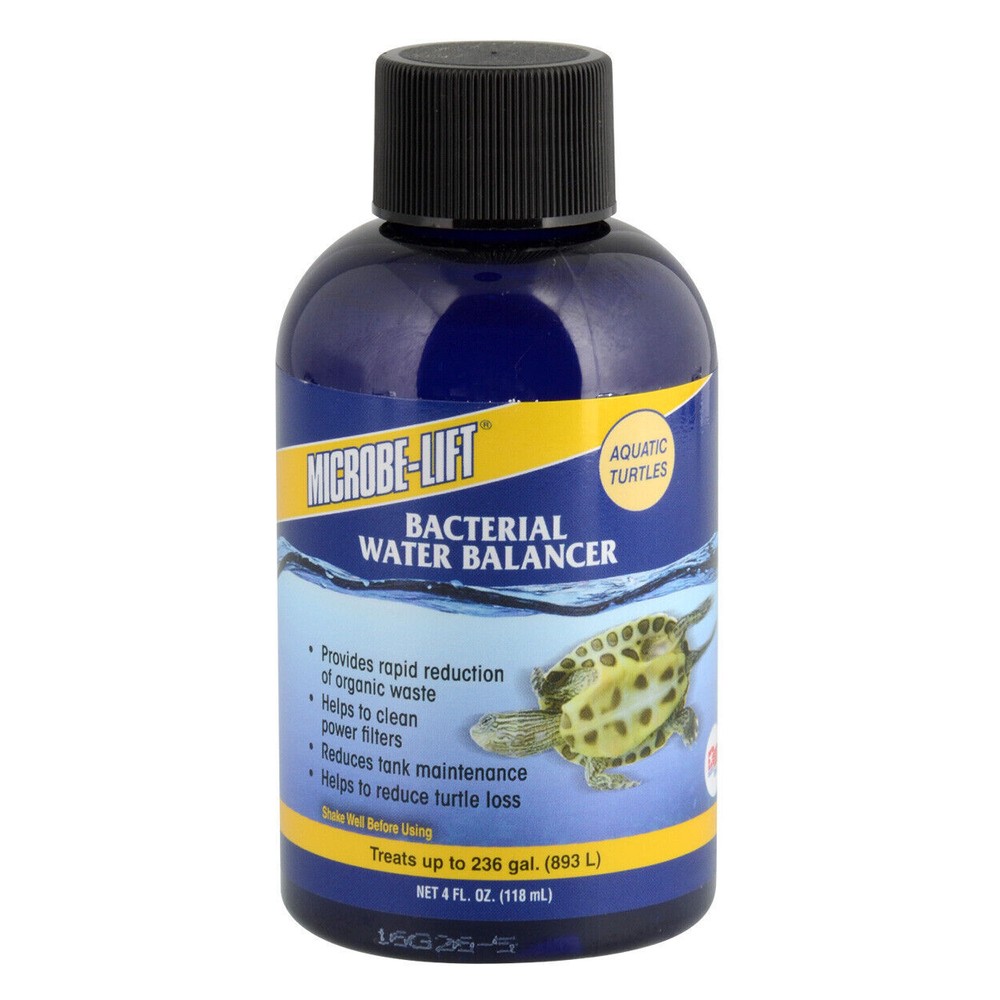 RA Aquatic Turtle Bacterial Water Balancer - 4 fl oz (2 Pack)