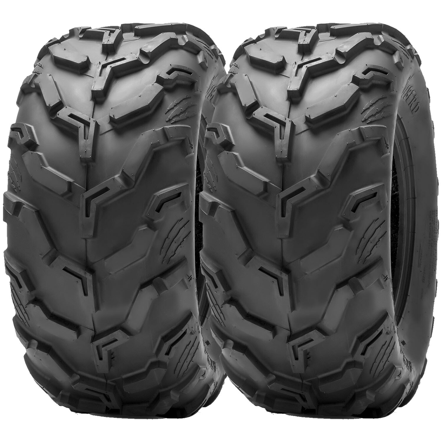 Full Set 4 25x8-12 25x10-12 ATV Tires 25x8x12 25x10x12 UTV Mud All Terrain 6PR