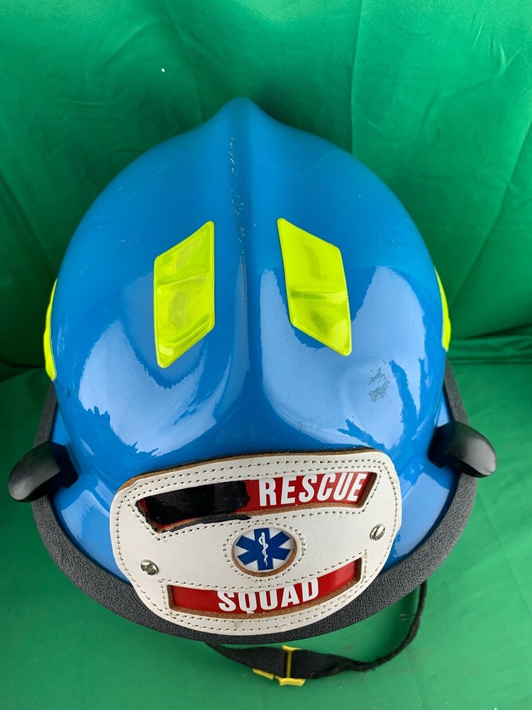 Cairns Firefighter HP3 Commando Helmet Blue