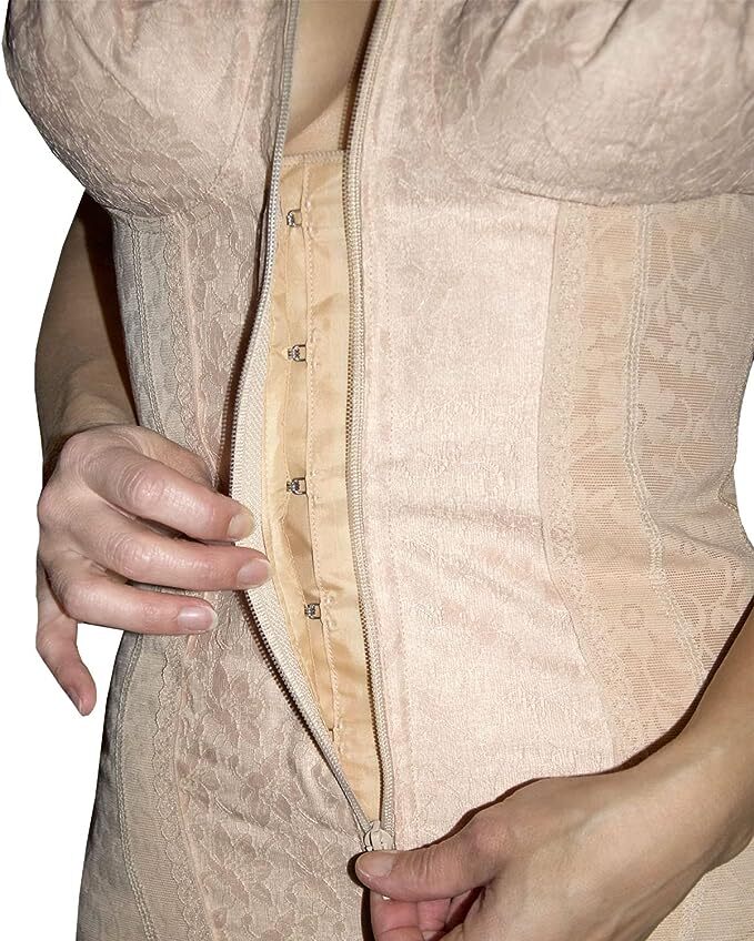 BODYPERFECT CORSETTO ORTOPEDICO SCHIENA ADDOME CERNIERA REGGICALZE MADE IN ITALY