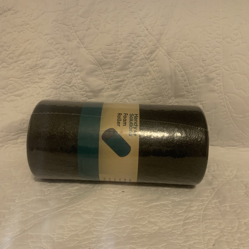 Handy Solutions - 12” Foam Roller - Color: Black - New