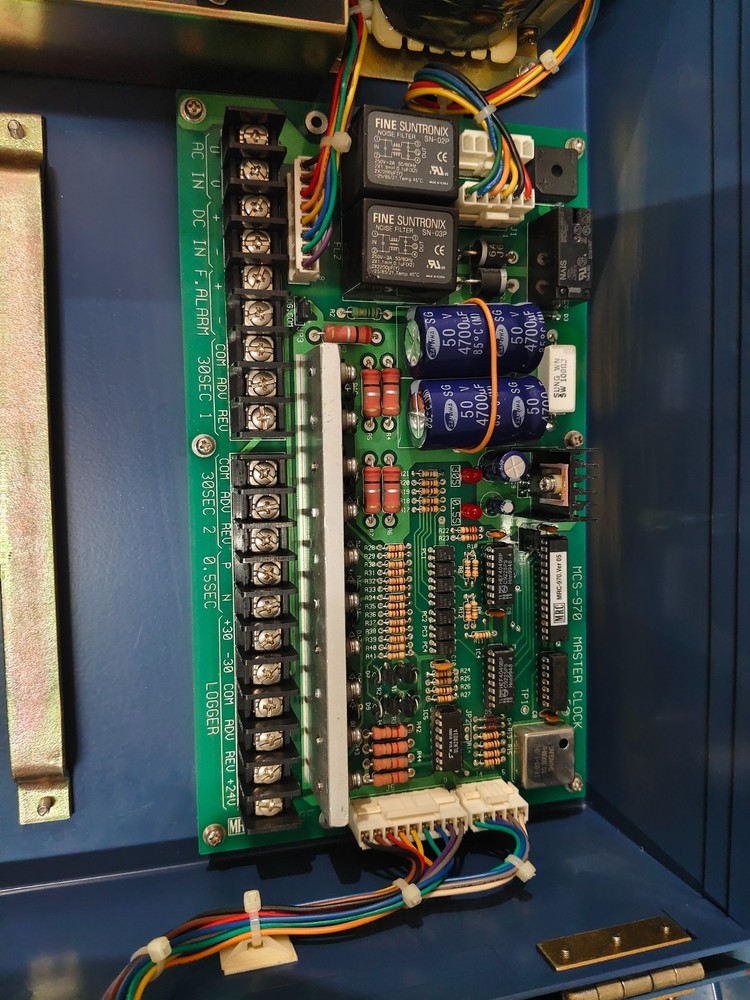 MRC Marine Master Clock MCS-970 Ship Bridge Time Controller System