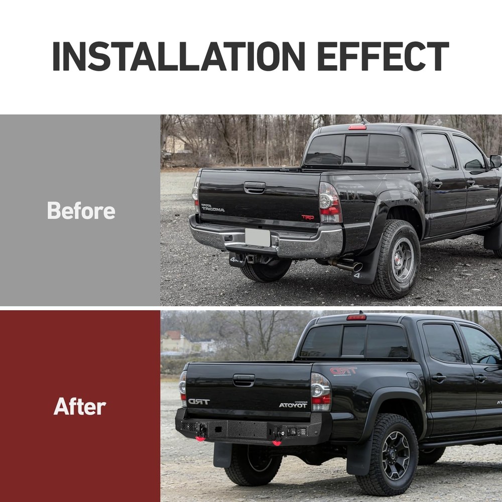 Rear Bumper for 2005-2015 Tacoma