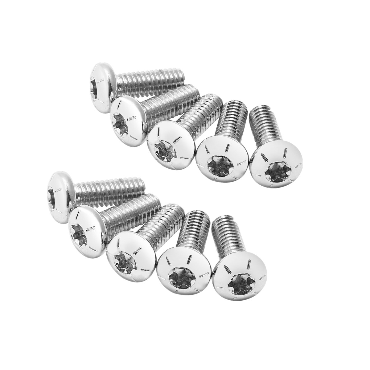 10x Front Disk Brake Rotor Bolts Fit For Harley Touring Electra Road Glilde King
