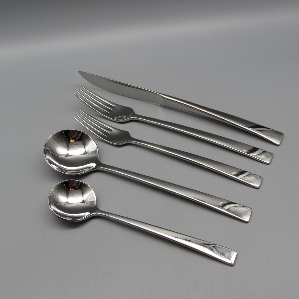 Dansk Stainless Flatware - RONDURE -  5pc Place Setting New