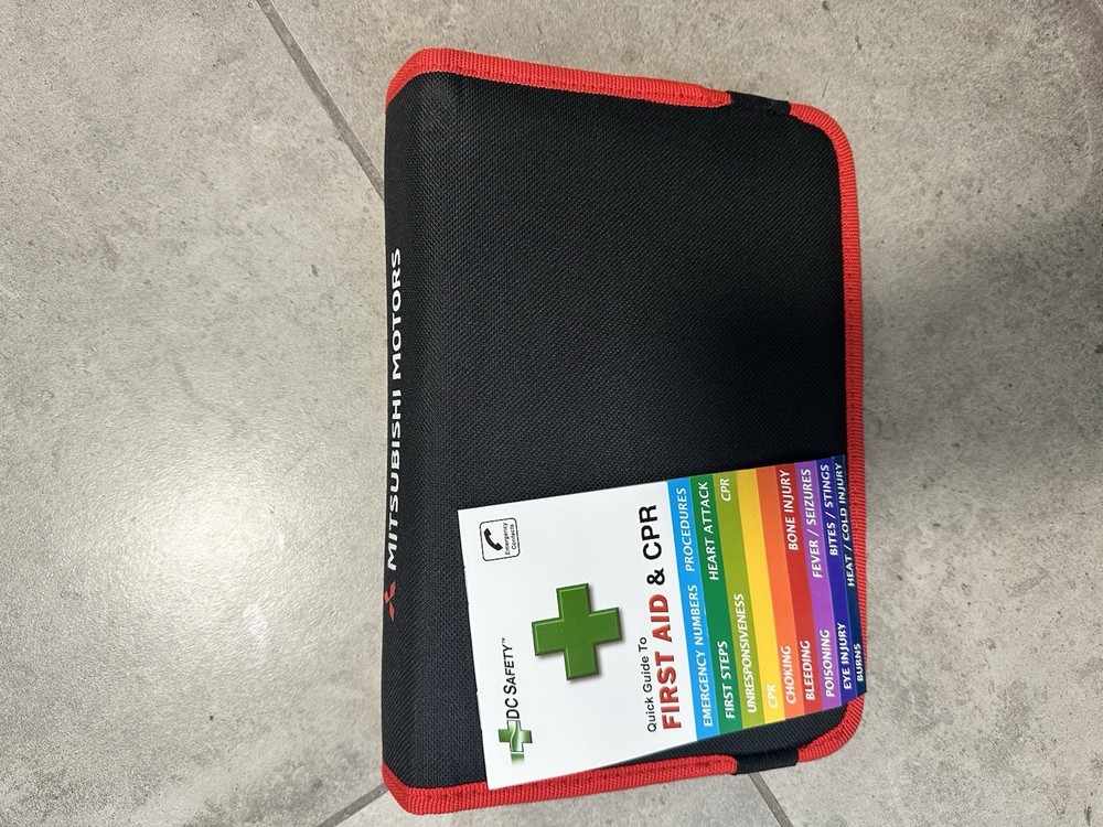 First Aid Kit Mitsubishi . New With Small Defect
