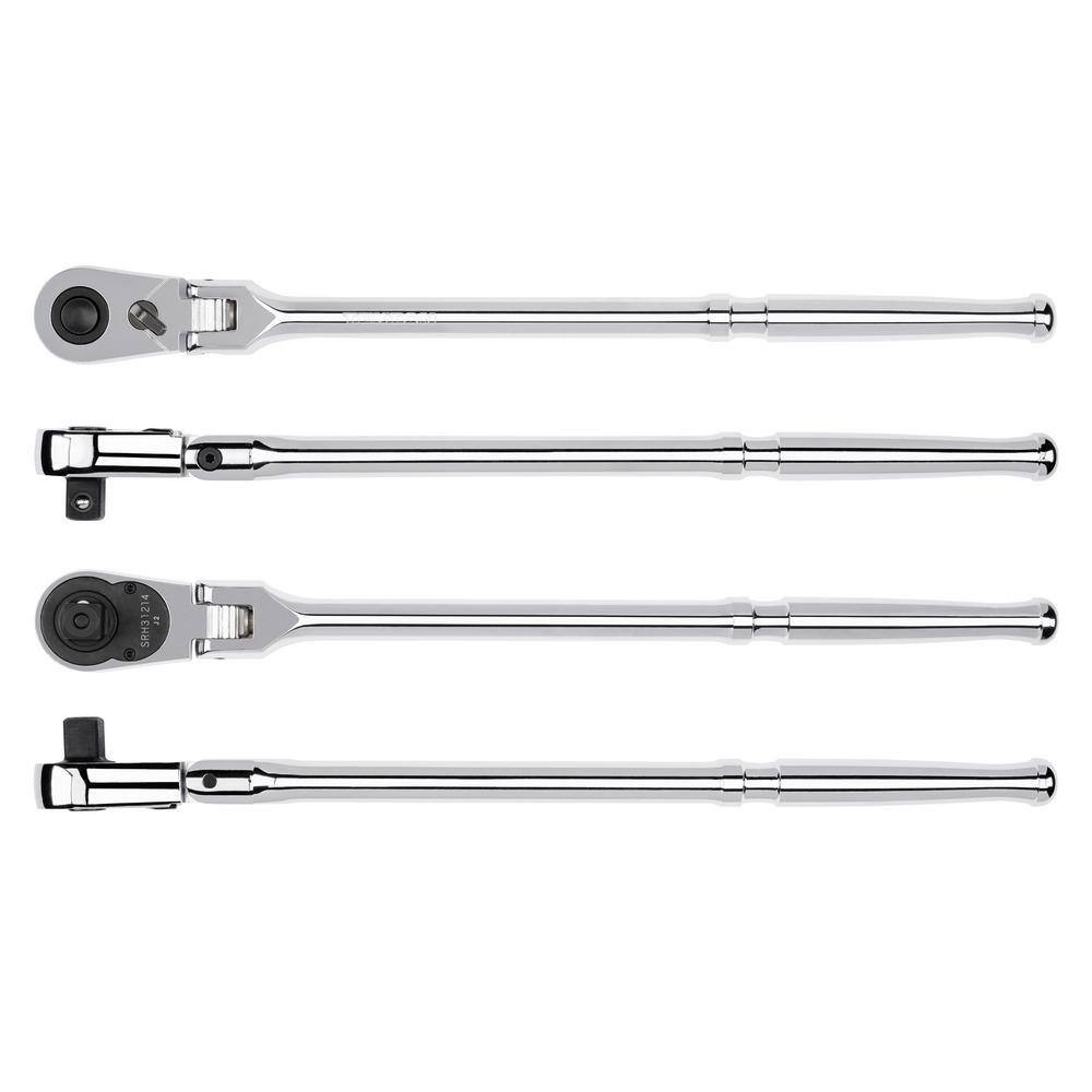 1/2 In. Drive X 14 In. Flex Head Quick-Release Ratchet