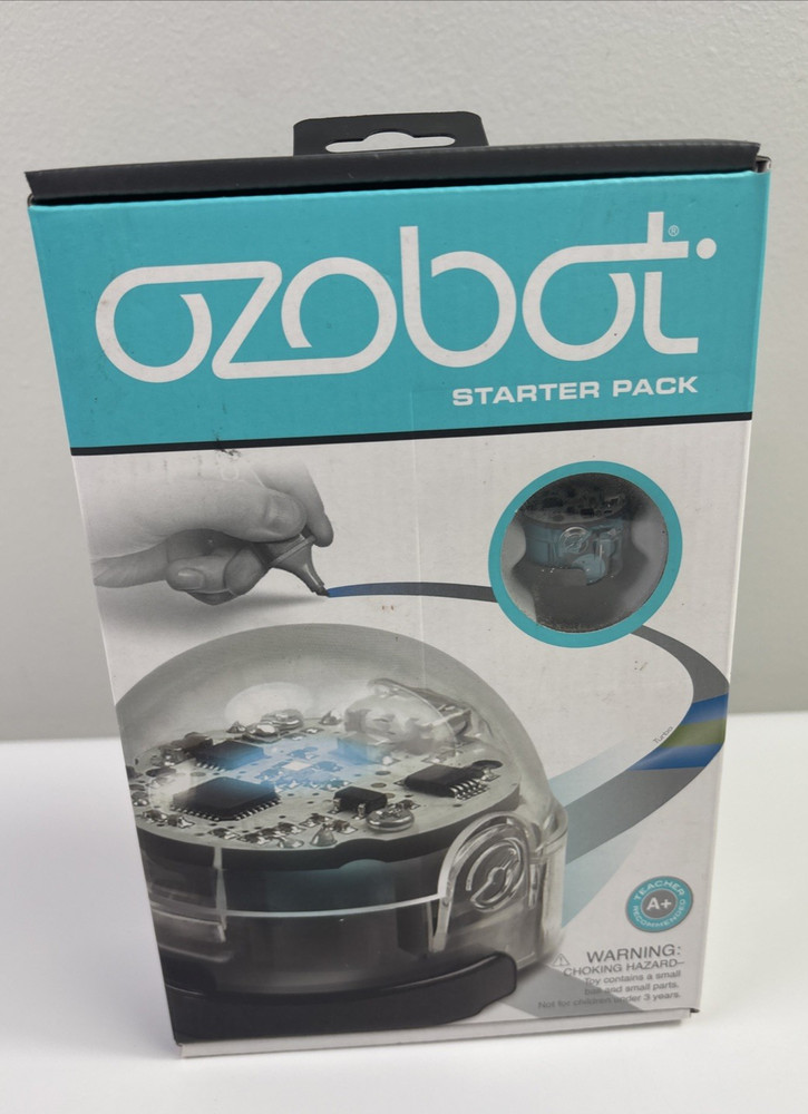 Ozobot Starter Pack Robot Kit With Markers & USB - Educational STEM Toy Open Box