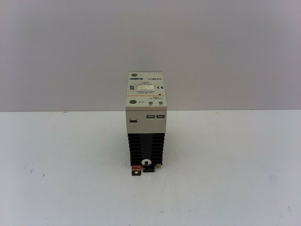Crouzet 84130110 Solid State Relay 48-660VAC 35A DIN Rail Mount