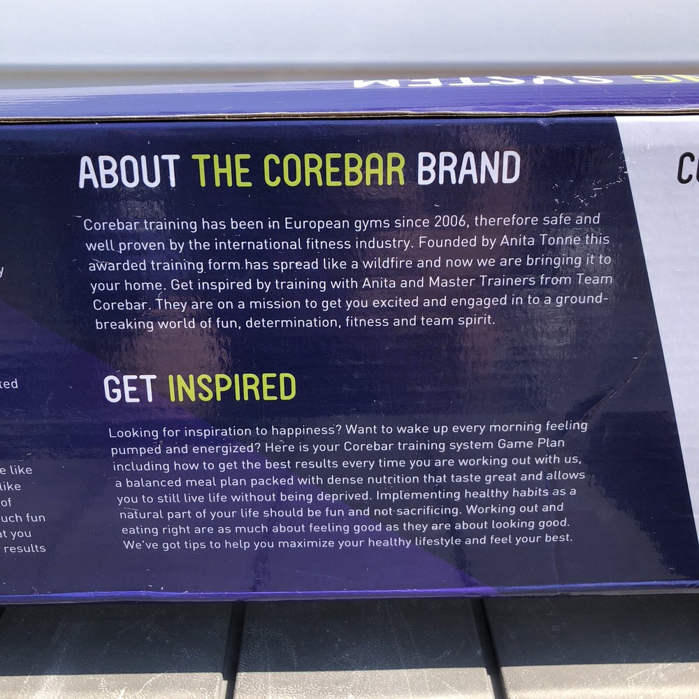 Thecorebar At Home Training Bar Exercise Kit