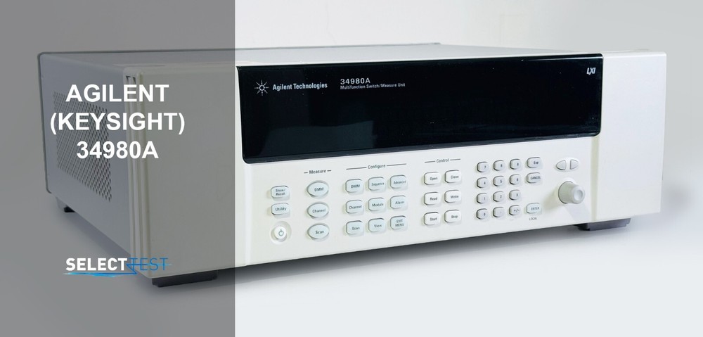 AGILENT (KEYSIGHT) 34980A MULTIFUNCTION SWITCH / MEASURE MAINFRAME (REF.: 137N)