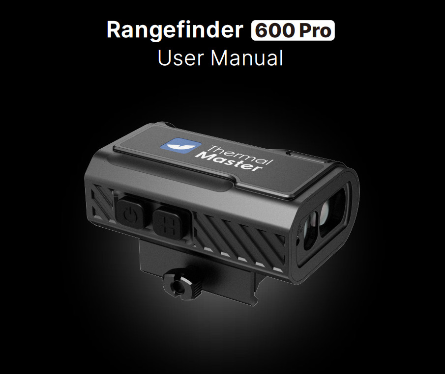 Thermal Master 600 Pro laser distance meter 600m Continuous Measurement Range