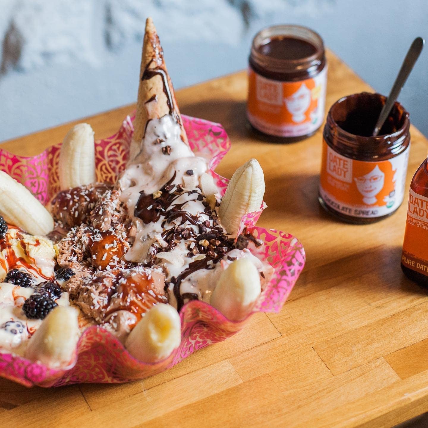 Date Lady Chocolate Spread | Organic, Vegan, 10.2 Ounce (Pack of 1)