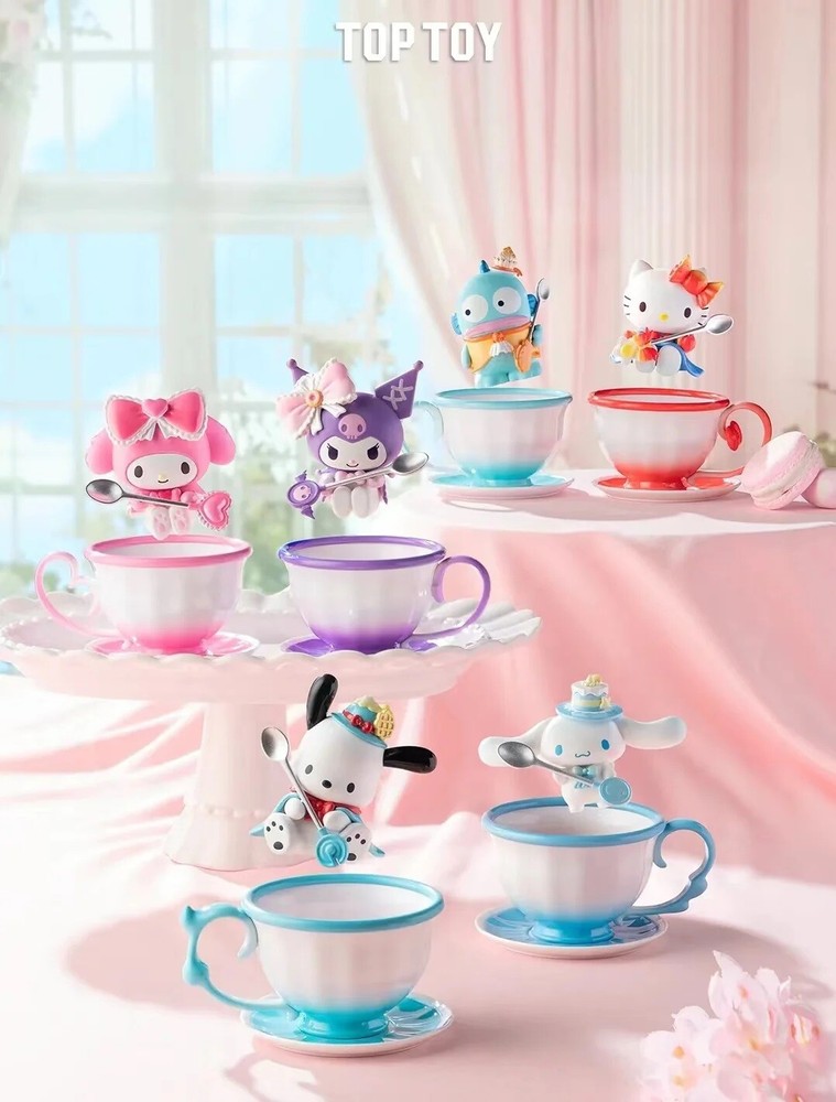 TOP TOY Miniatures Sanrio Characters TEA CUP ELF Box set