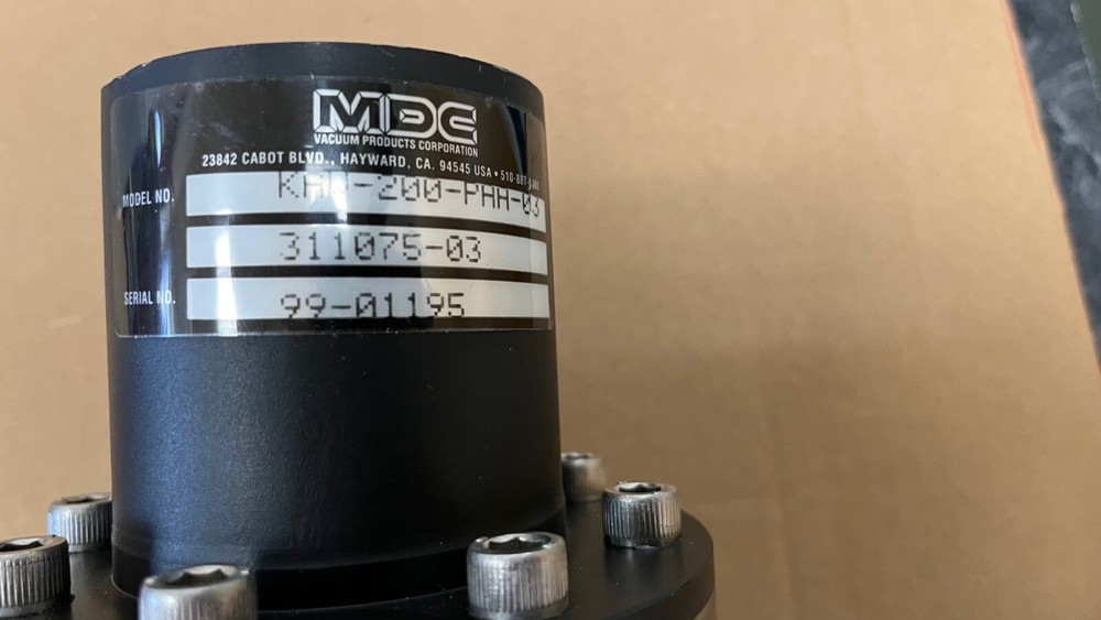 MDC NW50 Right Angle Valve Pneumatically Activated