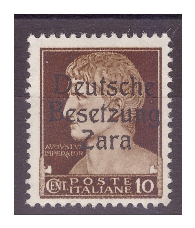 Zara 1943 - 10 Cents - Second Type New ** MNH