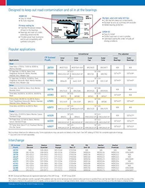 Scotseal Plusxl Seal - 47691