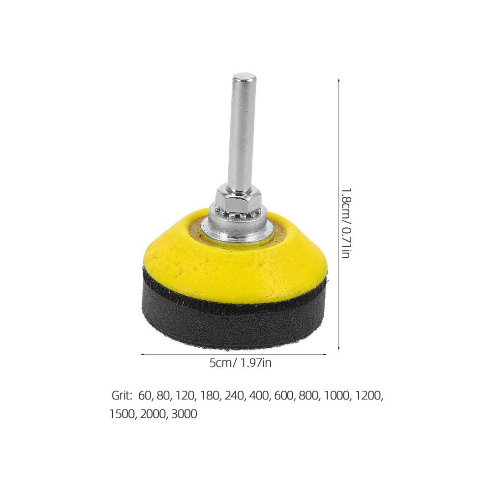 Sander Sandpaper Backing Pad Drill Attachment Circular Sanding Discs