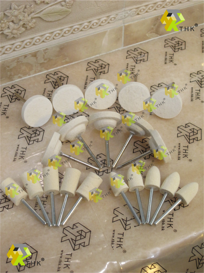 13 tubes THK Diamond 5 grams lapping paste compound 20 felt rotary bobs MEGA box