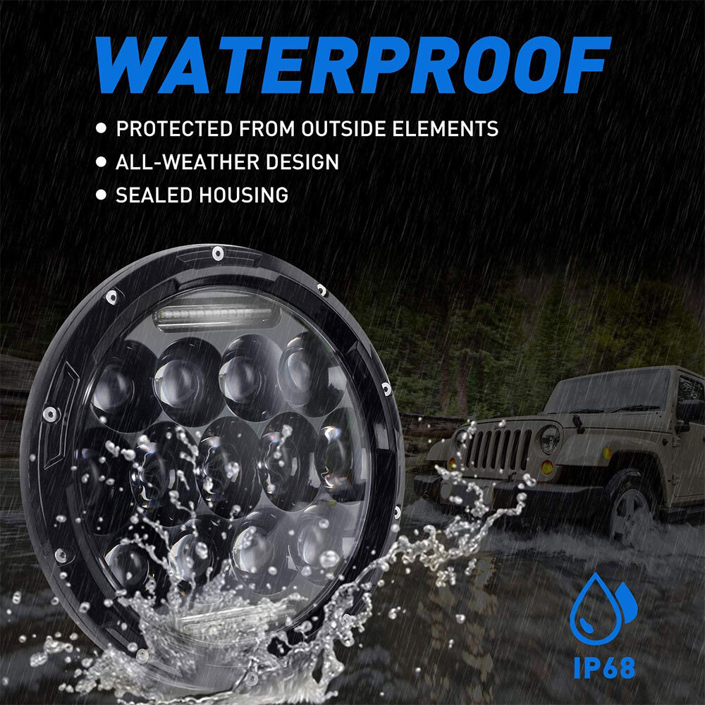 For Suzuki Intruder Volusia VS VL 700 800 1400 1500 Boulevard LED Headlight Kit