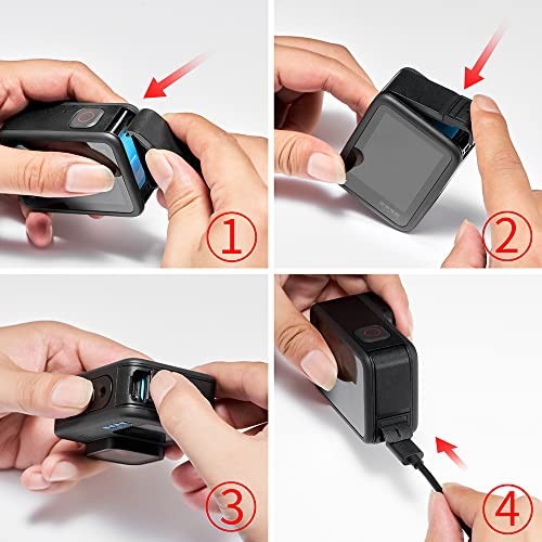 Protective Accessories Kit Frame Mount Housing Case Compatible with Go Pro