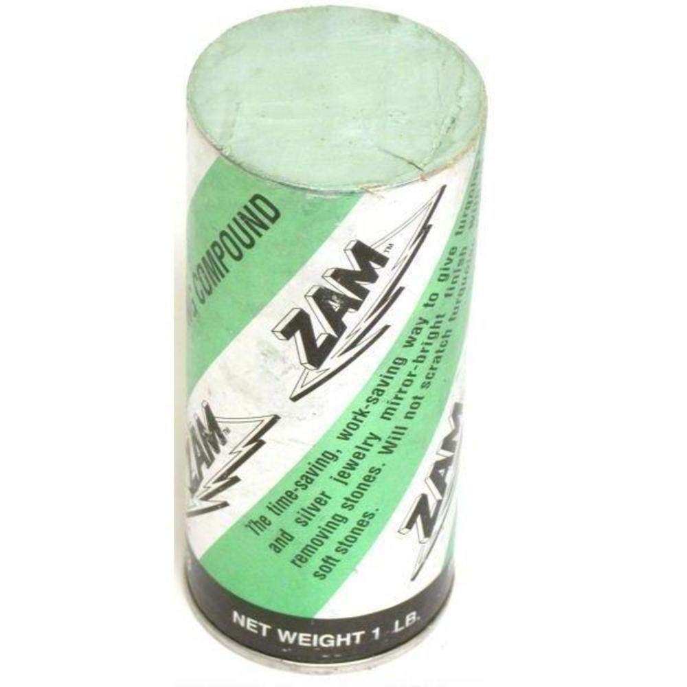 Zam Buffing Compound Silver Turquoise Polishing 1 Lb