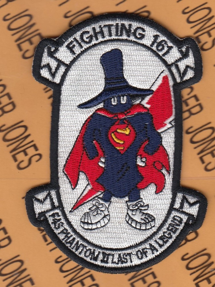 USAF Air Force 161st Fighting Sq FS PHANTOM II 4" patch c/e