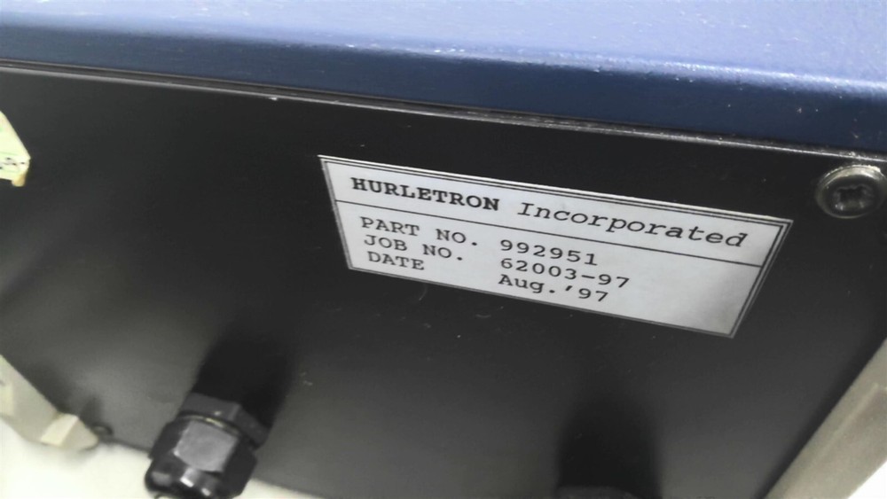 Hurletron Incorporated 992951