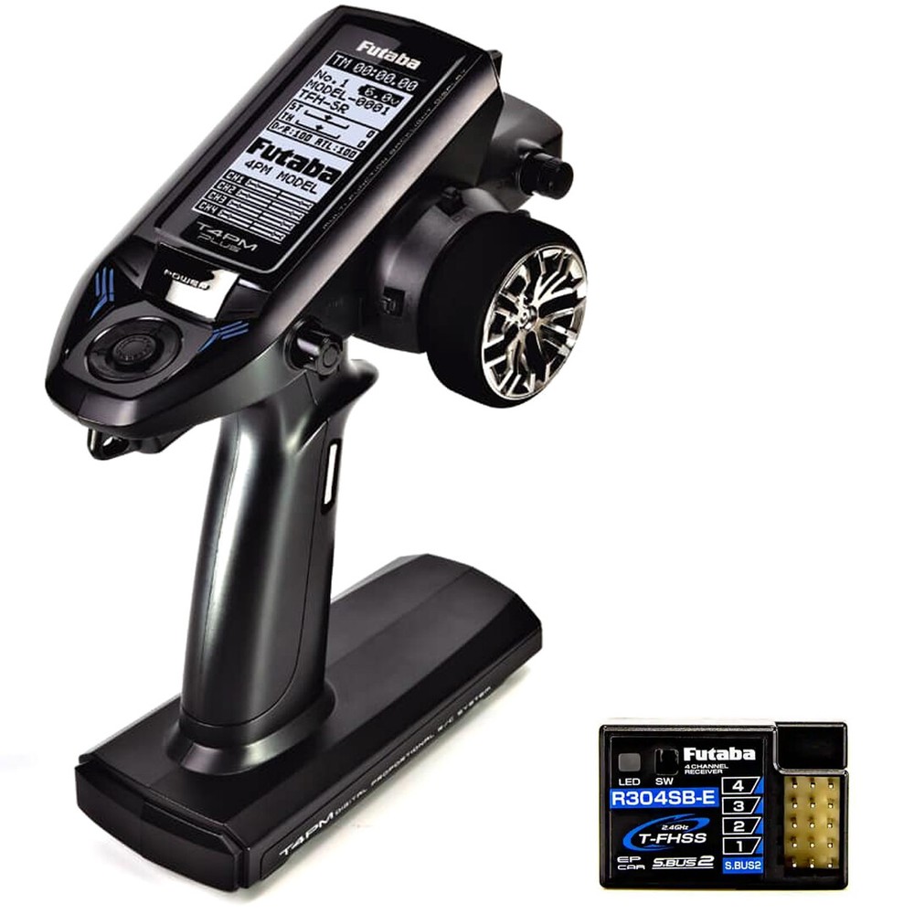 Futaba 01004415-3 4PM Plus Transmitter Digital RC System w/ R304SB-E Receiver