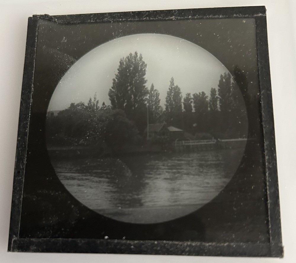 Magic Lantern Slides. ‘On the River Thames’. Suggest c.1900