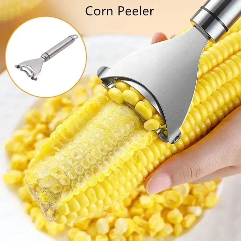 Stainless Steel Corn Peeler for Efficient and Quick Corn Kernel Removal
