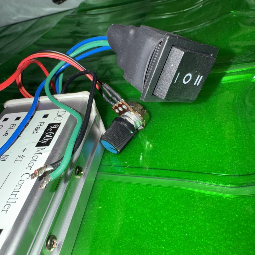 DC Motor Speed Controller 9-60V 20A PWM Forward Reverse