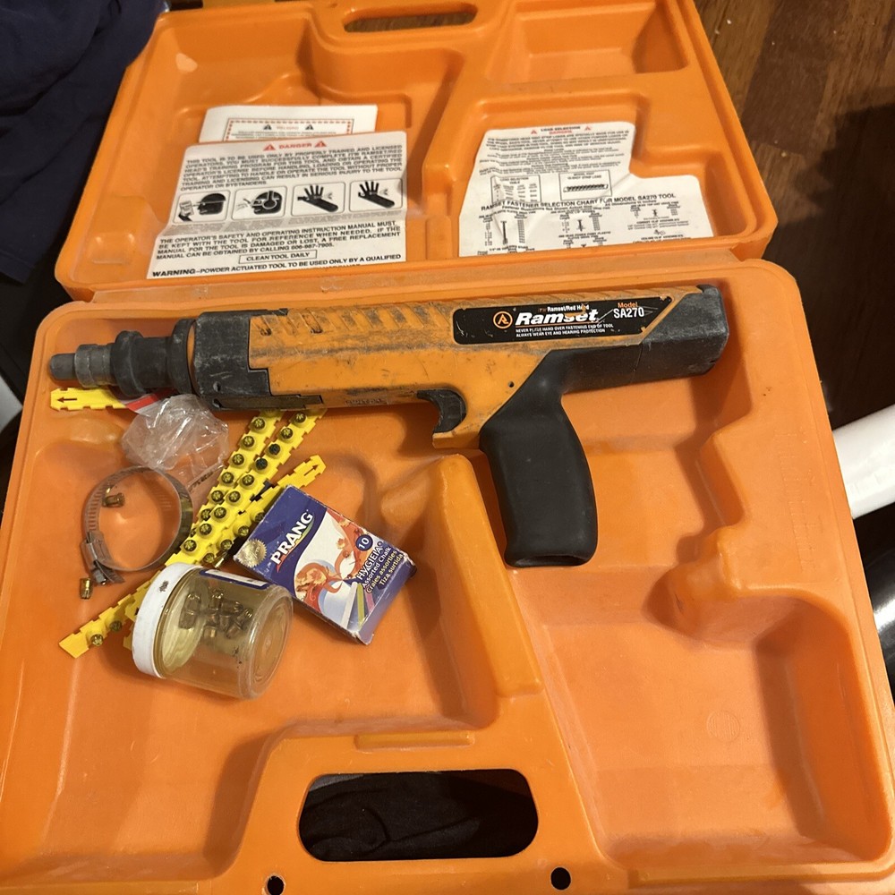 ramset sa270 power actuated fastner .27 Caliber Fastner gun