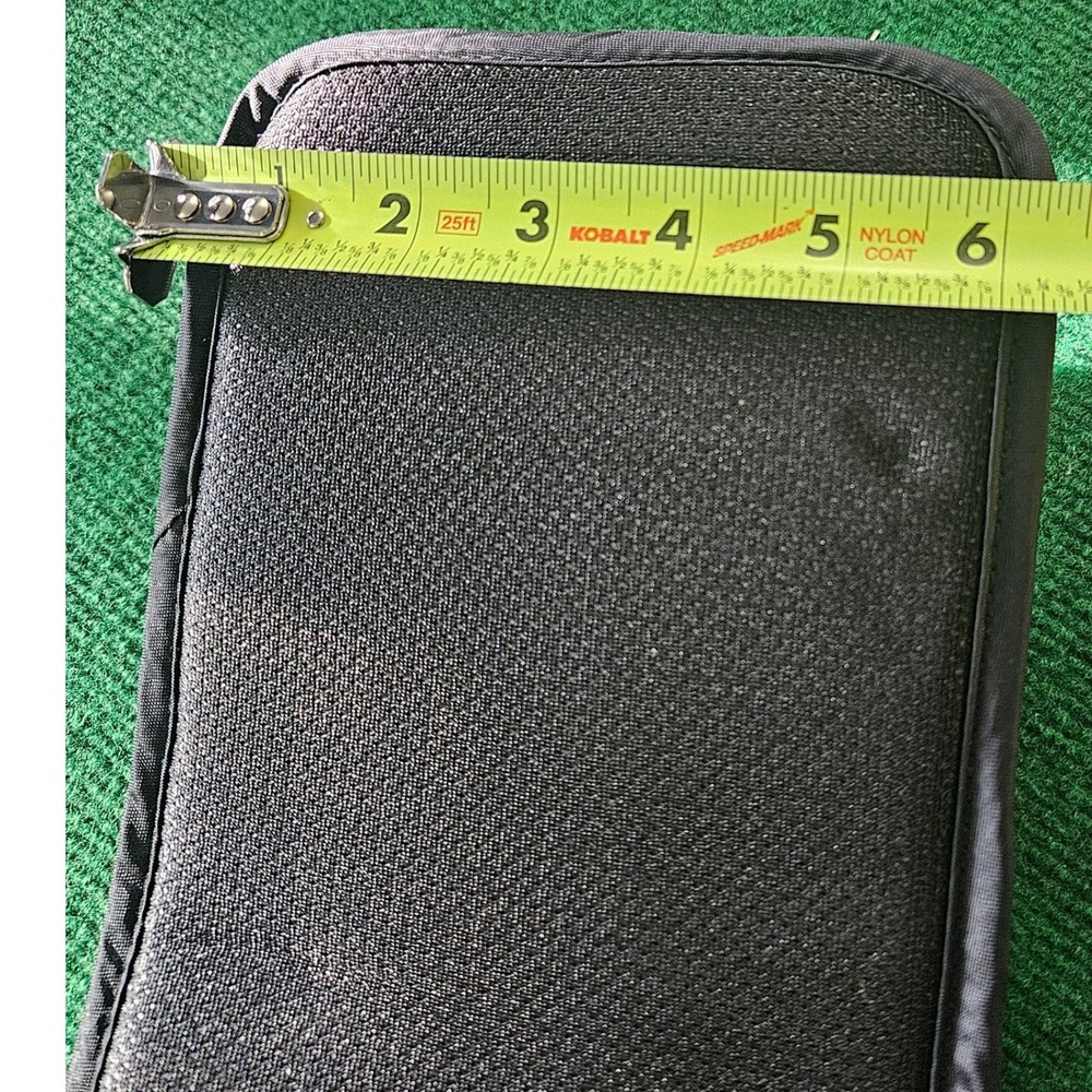 GEAR PRO-TEC Back Belt with Plates Black Adjustable Size M