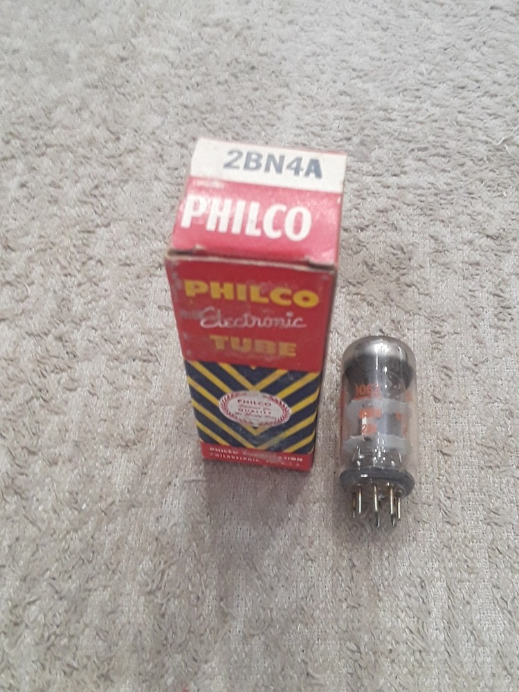 NOS Philco 2BN4A Vacuum tube